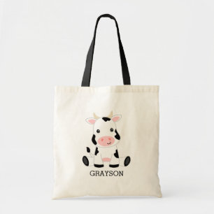 Bolsa Tote Filhos Personalizados da Vaca Bonita