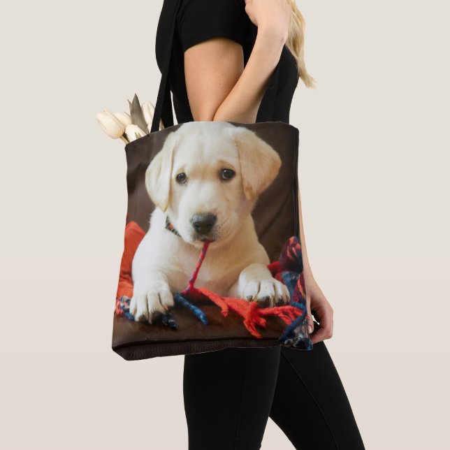 Bolsa Tote Filhote de cachorro das imagens | de Getty em um (Close Up)
