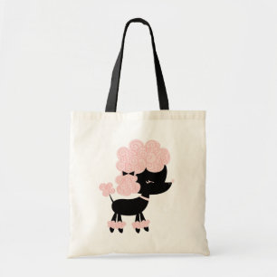 Bolsa Tote Filhote de cachorro francês bonito da caniche