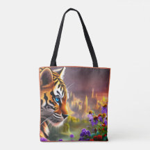 Filhote de Tigre, Flores Roxas