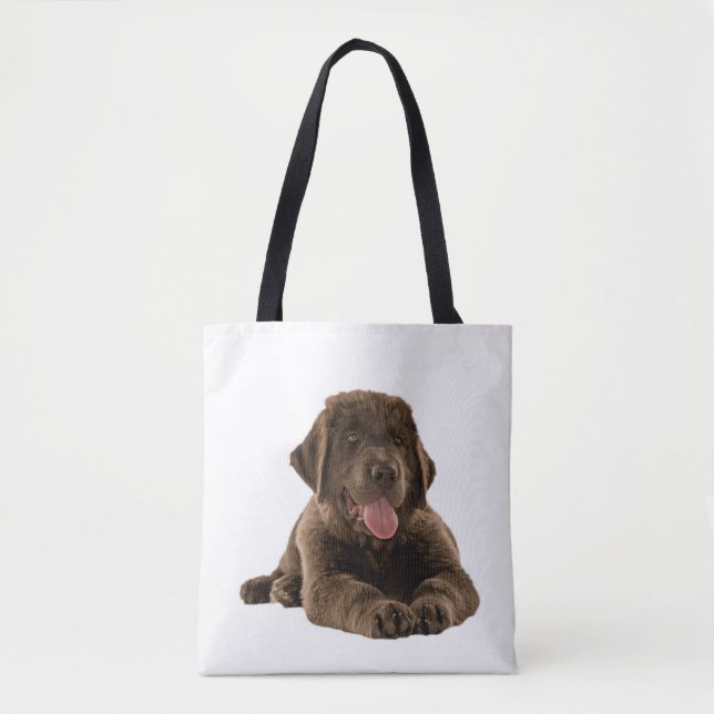 Bolsa Tote Filhote Newfie (Frente)