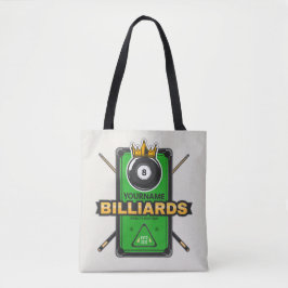 Bolsa Tote Filiais da Coroa da Piscina 8 Personalizados