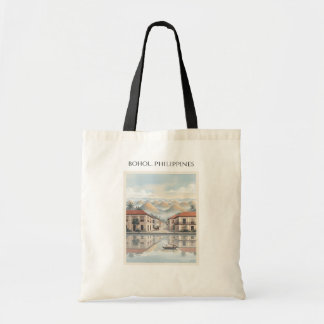 Bolsa Tote Filipinas Saco de Lembrança Bohol Chocolate Hills