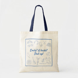 Bolsa Tote Filme da Princesa Bachelorette Y2K 2000 Personaliz