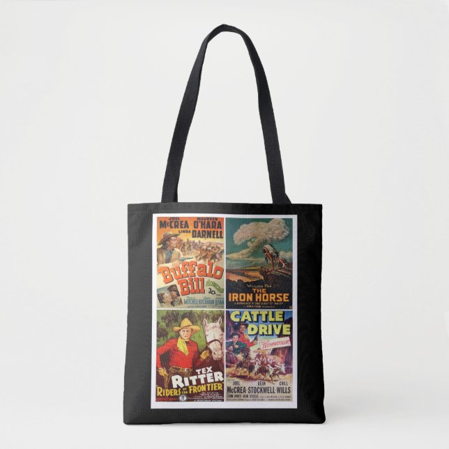 Bolsa Tote Filmes Western #1 (Frente)