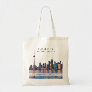 Bolsa Tote Fim de Semana de Despedida de Solteira com Aguarel
