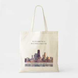 Bolsa Tote Fim de Semana de Despedida de Solteira com Aquarel