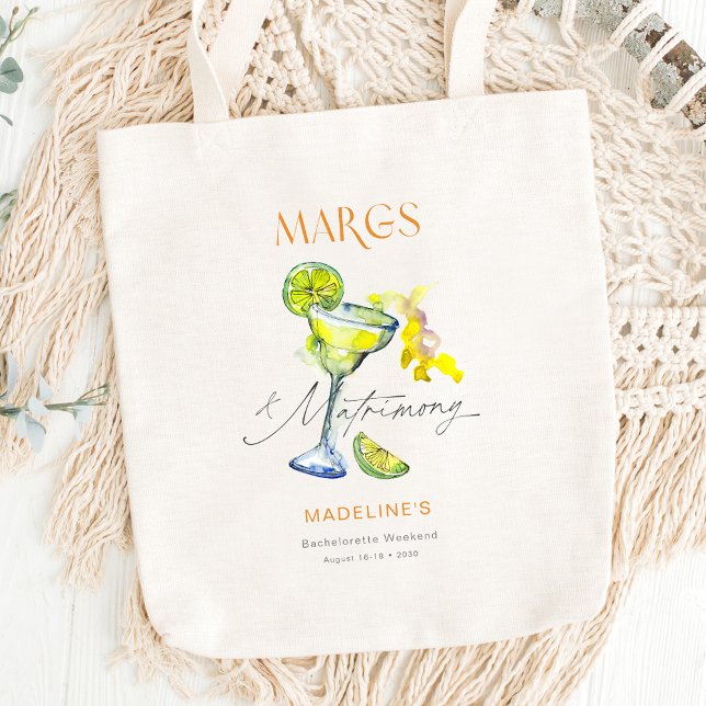 Bolsa Tote Fim de Semana de Solteira da Margs & Matrimony (Criador carregado)