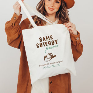 Bolsa Tote Fim de Semana do Mesmo Cowboy Forever Bachelorette