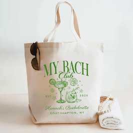 Bolsa Tote Fim de Semana Retro Moderno Verde e Amarelo de Des