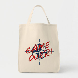 Bolsa Tote Fim do jogo da OTAN - pare a guerra