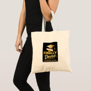 Bolsa Tote Finalmente Concluído Design de Graduação da Turma 