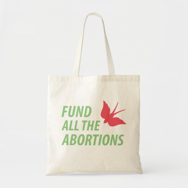 Bolsa Tote Financie todos os abortos (Frente)