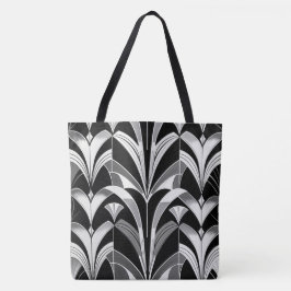 Bolsa Tote Finery Preto e Branco