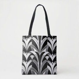 Bolsa Tote Finery Preto e Branco