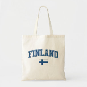 Bolsa Tote Finlandia + Bandeira