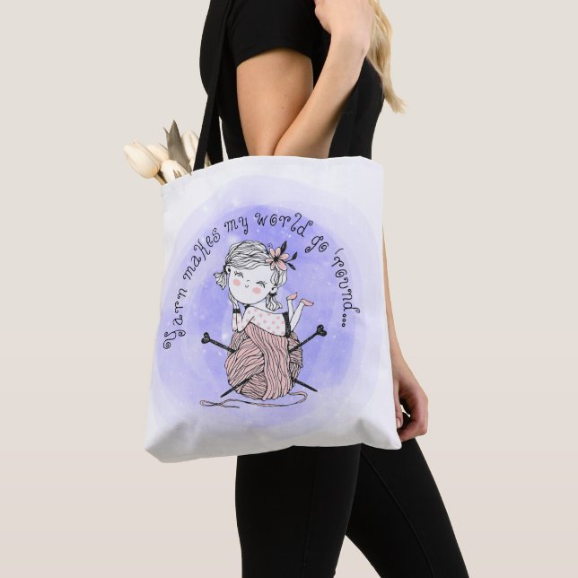 Bolsa Tote Fio Faz Meu Mundo (Close Up)