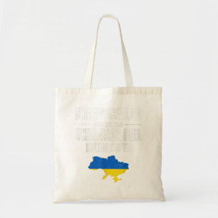 Bolsa Tote Fique Calmo, Deixe A Ucraniana Lidar Com A Ucrânia