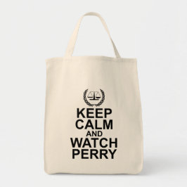 Bolsa Tote Fique calmo e assista o Humor Legal Perry