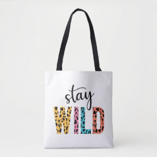 Bolsa Tote Fique Selvagem