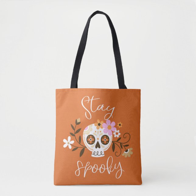 Bolsa Tote Fique Spooky (Frente)