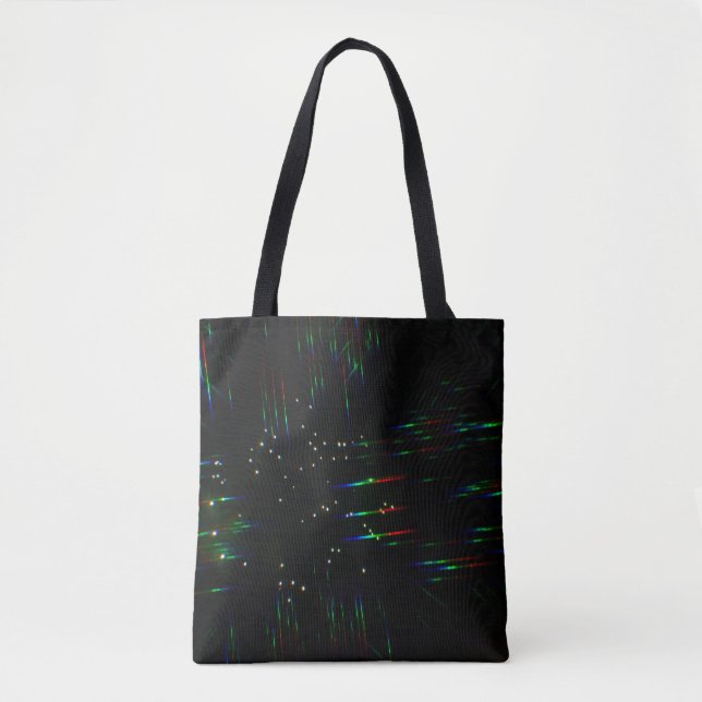 Bolsa Tote Fireworks Through 3D Glasses 3  (Frente)