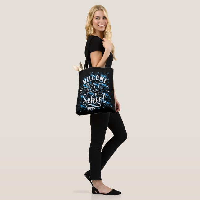 BOLSA TOTE FIRST DAY OF SCHOOL WELCOME BACK TO SCHOOL 2025 (No(a) Modelo)