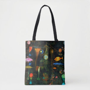 Bolsa Tote Fish Magic, Paul Klee