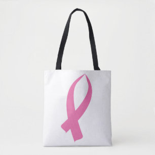 Bolsa Tote Fita de Sensibilização (Rosa)