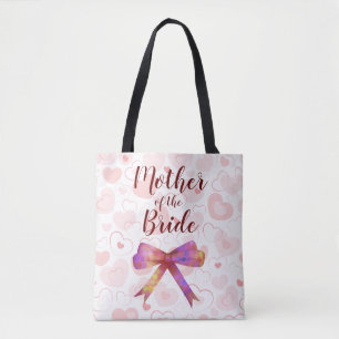 Bolsa Tote Fita de Shimmery refinada e embelezada