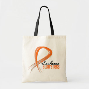 Bolsa Tote Fita do Grunge da consciência da leucemia
