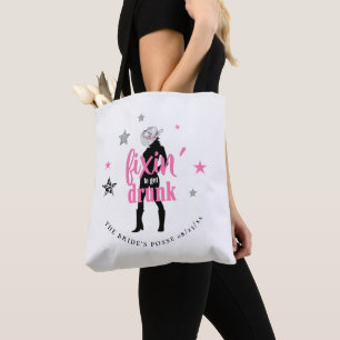 Bolsa Tote Fixin' The Posse Disco Bachelorette ID925