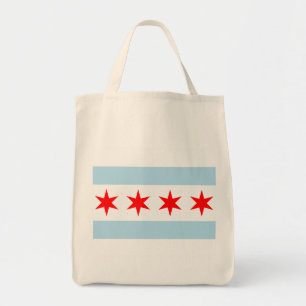 Bolsa Tote Flag of Chicago, Illinois