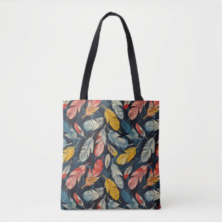 Bolsa Tote Flair com Penas