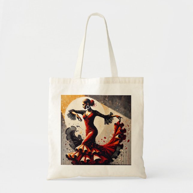 Bolsa Tote Flamenco Dancer (Frente)