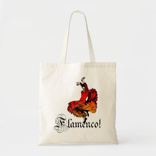 Bolsa Tote Flamenco Dancer (Frente)
