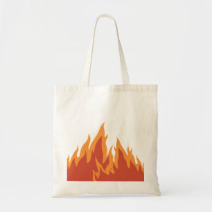 Bolsa Tote Flaming Flame Design Totosbag