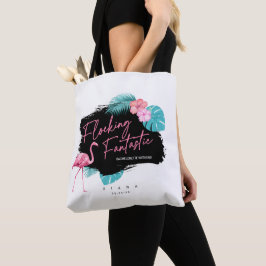 Bolsa Tote Flamingo Bachelorette Flock Fantástico V2 ID930