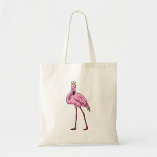 Bolsa Tote Flamingo com Coroa