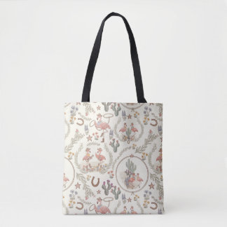 Bolsa Tote Flamingo Country Western
