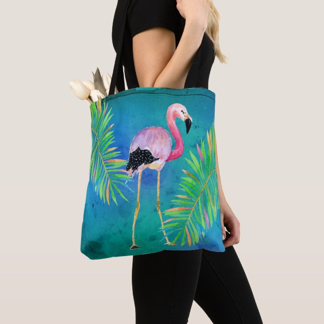 Bolsa Tote Flamingo e Palm deixam mudança de endereço (Close Up)
