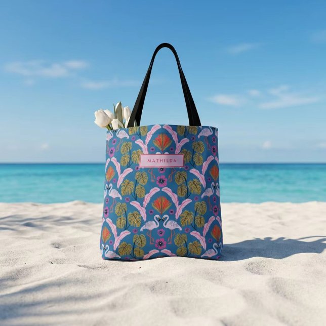 Bolsa Tote Flamingo Flamenco (Criador carregado)