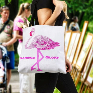 Bolsa Tote Flamingo Glory