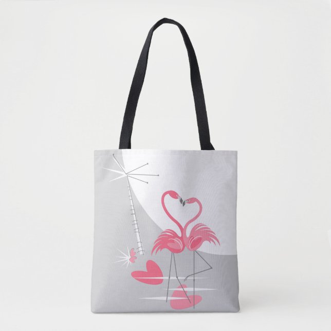 Bolsa Tote Flamingo Love Large Moon tobag (Frente)