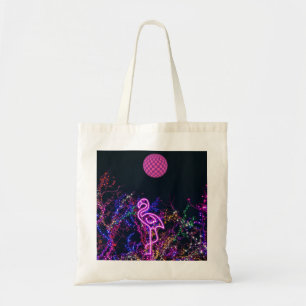 Bolsa Tote Flamingo na festa de dança.
