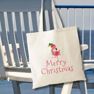 Bolsa Tote Flamingo, Rosa, Rosa, - Natal tropical