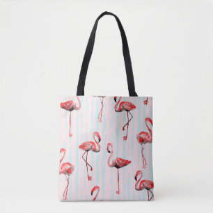 Bolsa Tote Flamingo sem soldadura