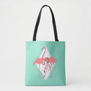 Bolsa Tote Flamingo Trio Tropical