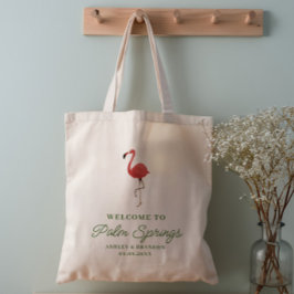 Bolsa Tote Flamingo Tropics Beach Hotel Wedding Welcome