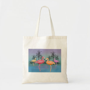 Bolsa Tote Flamingos fabulosos